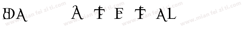 Darwin Alt ExtraLigh字体转换